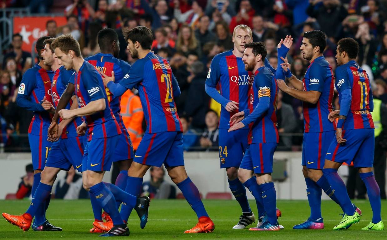 巴塞罗那豪取胜利,欧冠冠军梦还在继续 巴塞罗那豪取胜利,欧冠冠军梦还在继续