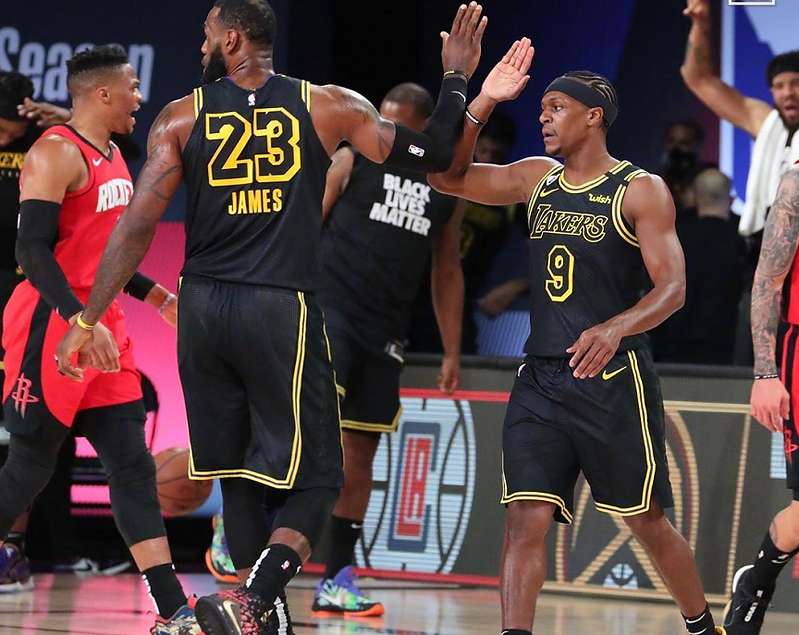 湖人最强竟是隆多？他瞥见火箭中是我得的简单介绍